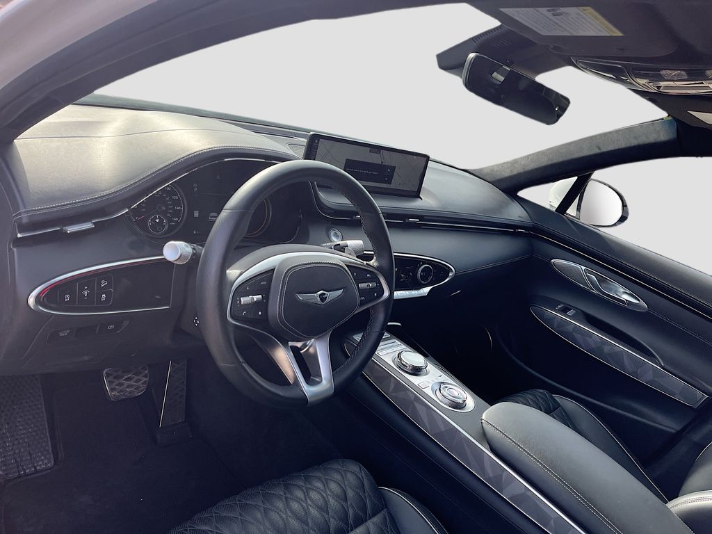 2024 Genesis GV70 3.5T Sport White at Westside Lexus