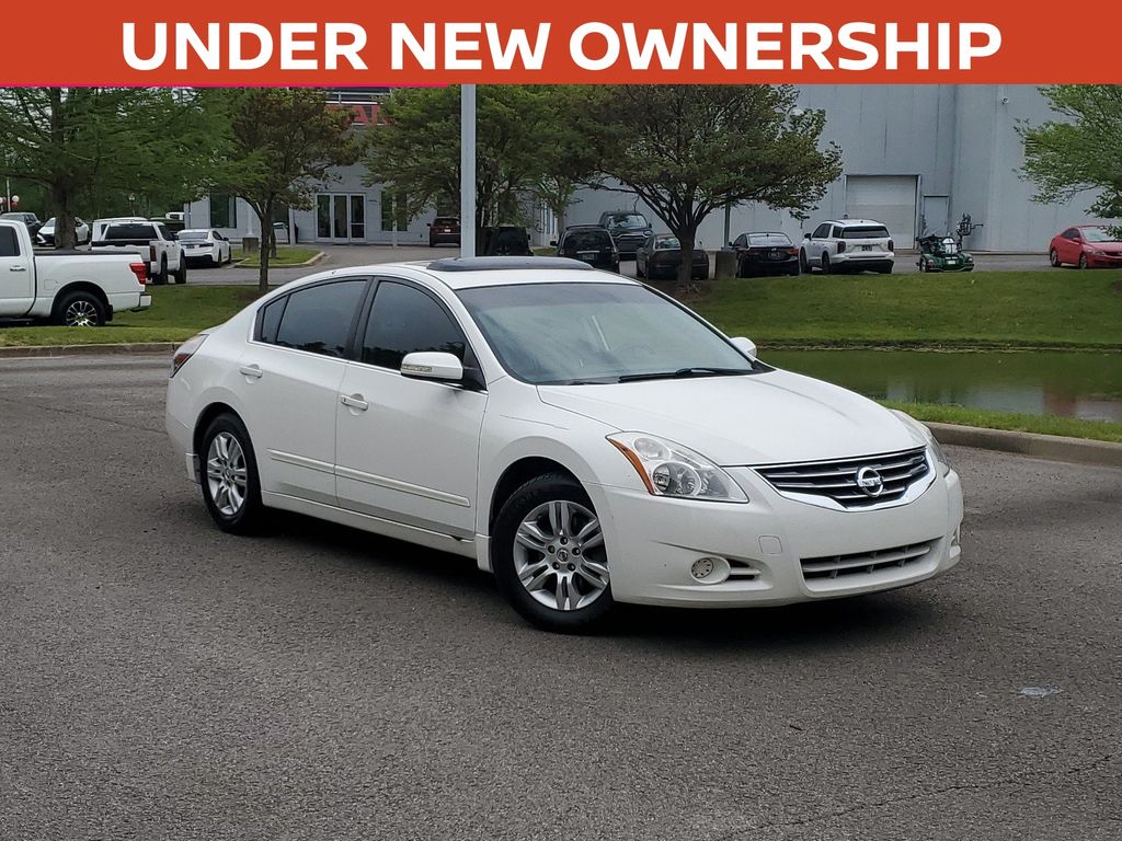 Winter Frost Pearl 2012 Nissan Altima 2.5 SL Sedan Front-Wheel Drive Continuously Variable Transmission