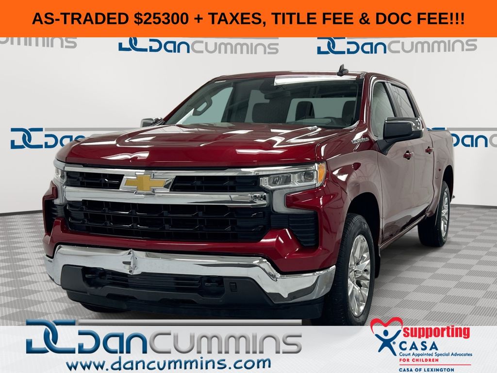 Cherry Red Tintcoat 2022 Chevrolet Silverado 1500 Pickup Truck Four-Wheel Drive Automatic