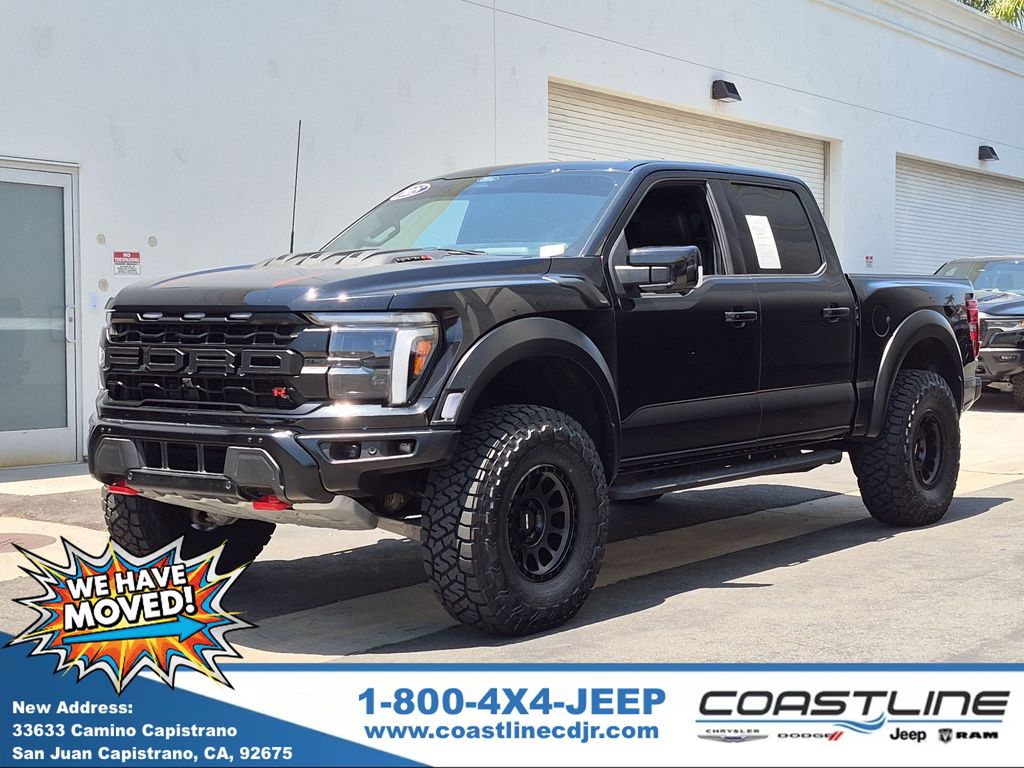 Agate Black Metallic 2025 Ford F-150 Pickup Truck Four-Wheel Drive Automatic