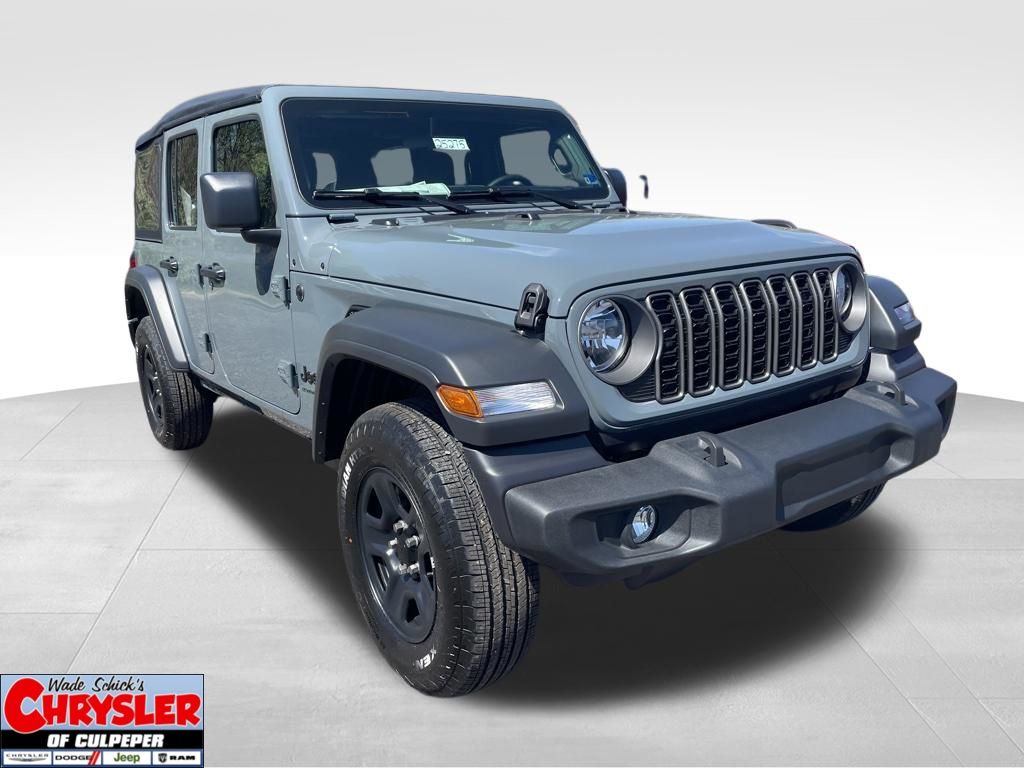 Anvil Clear Coat 2026 Jeep Wrangler SUV / Crossover Four-Wheel Drive 6-Speed Manual