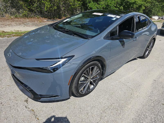 Gray 2025 Toyota Prius Limited FWD Hatchback Front-Wheel Drive Continuously Variable Transmission