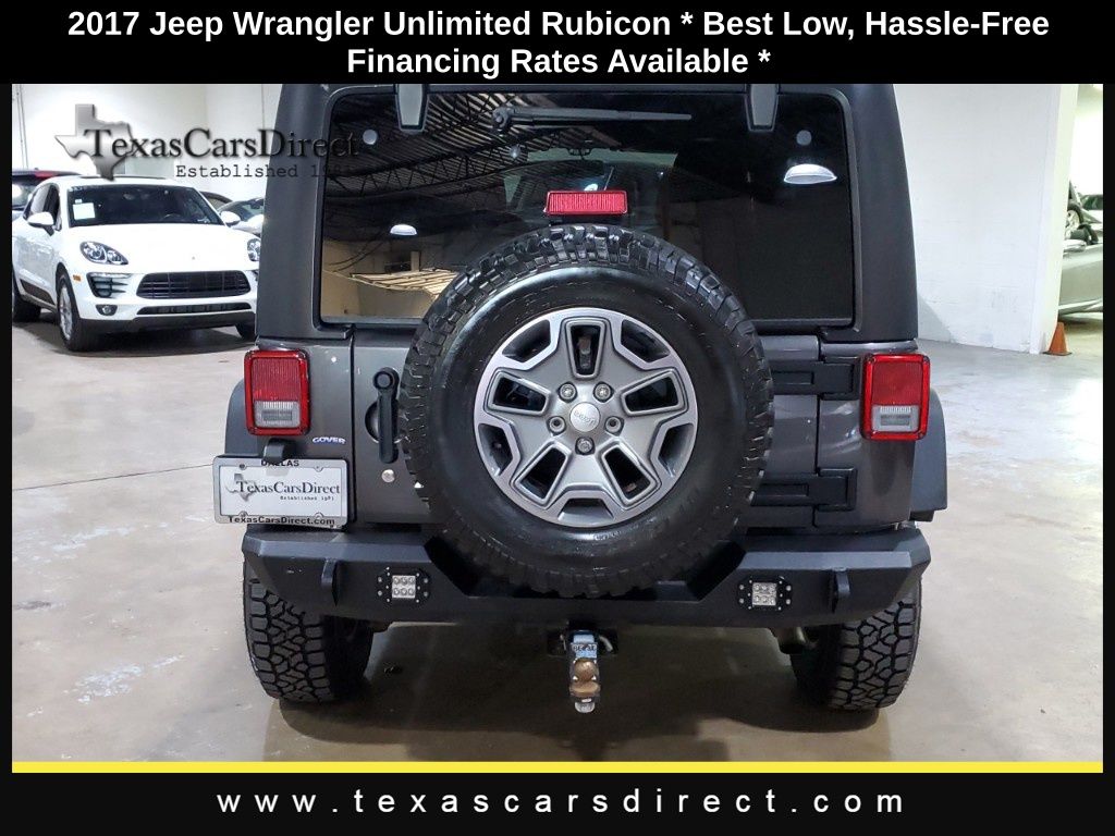 2017 Jeep Wrangler Unlimited Rubicon 12