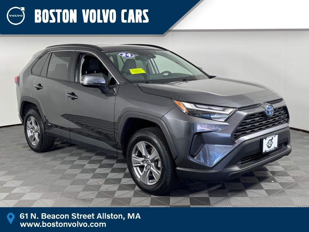 Magnetic Gray Metallic 2024 Toyota RAV4 Hybrid SUV / Crossover All-Wheel Drive Continuously Variable Transmission