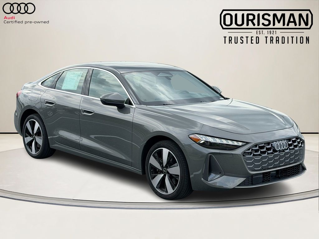 Chronos Gray Metallic 2025 Audi A5 Sedan All-Wheel Drive 7-Speed Automatic