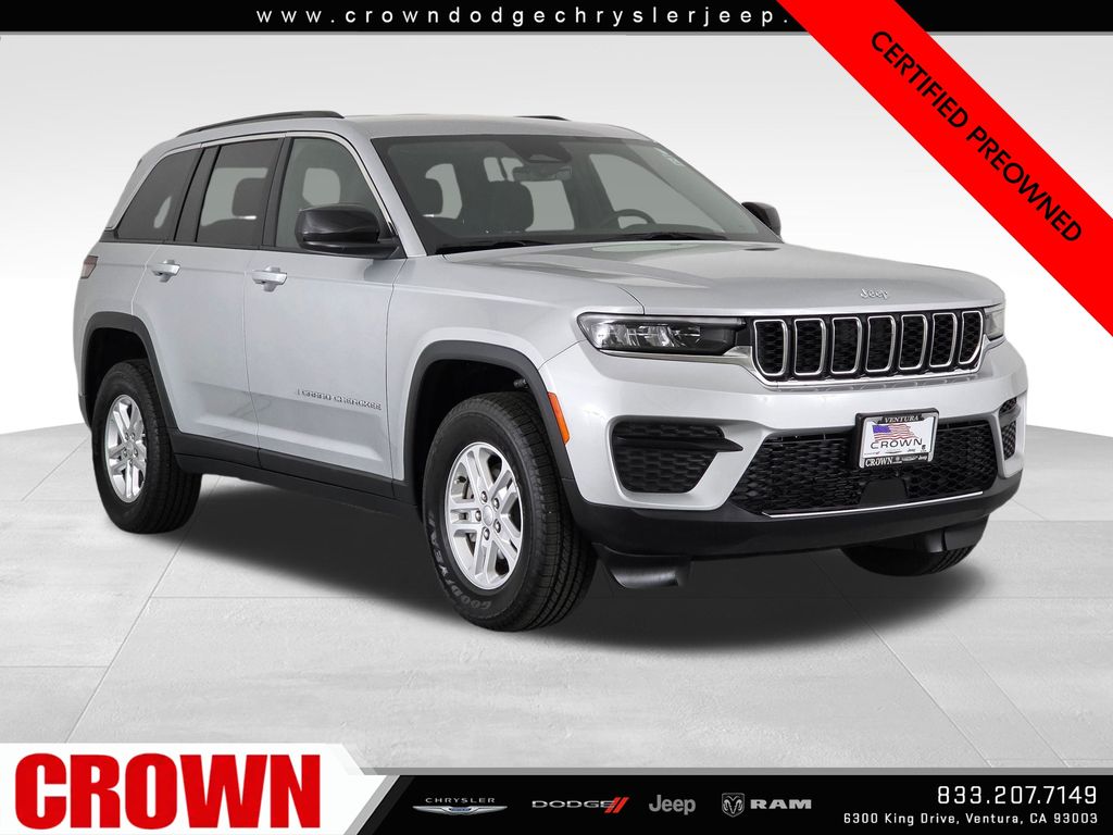 Silver Zynith 2025 Jeep Grand Cherokee SUV / Crossover Four-Wheel Drive 8-Speed Automatic