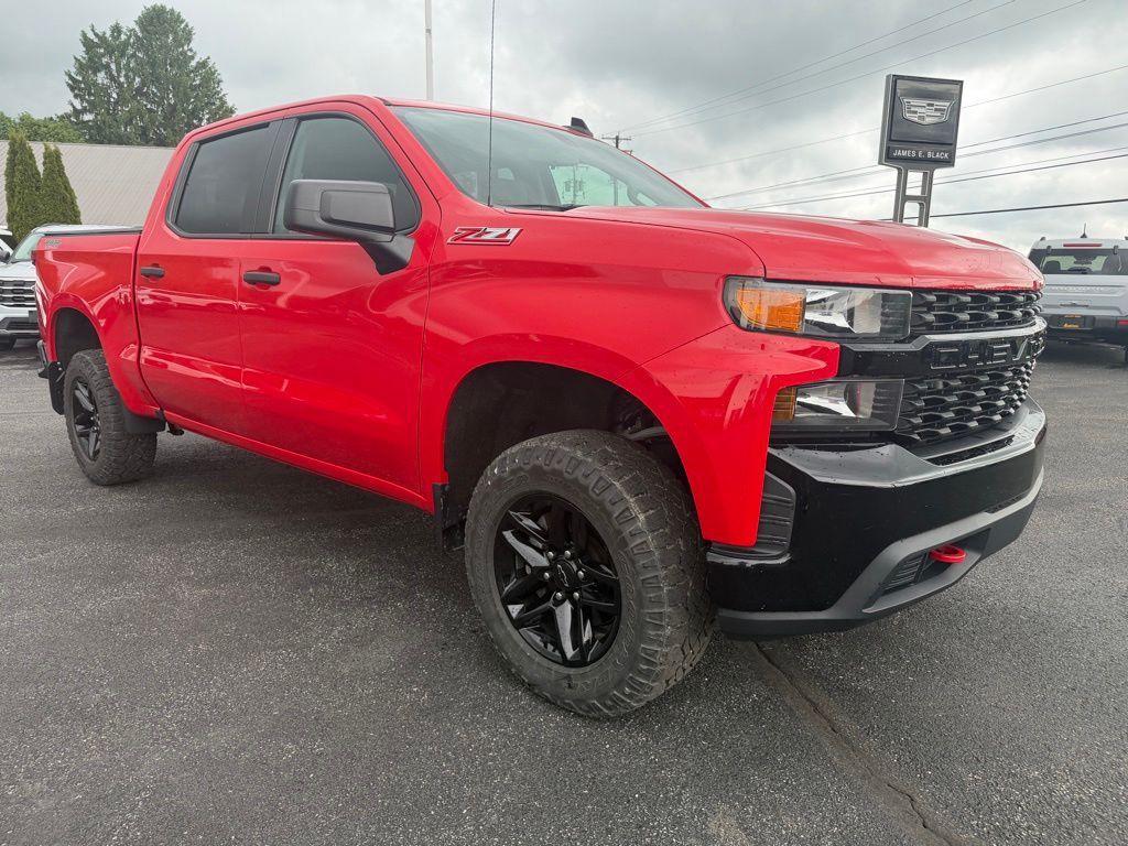 2020 Chevrolet Silverado 1500 Custom Trail Boss Red at Phil Fitts Ford
