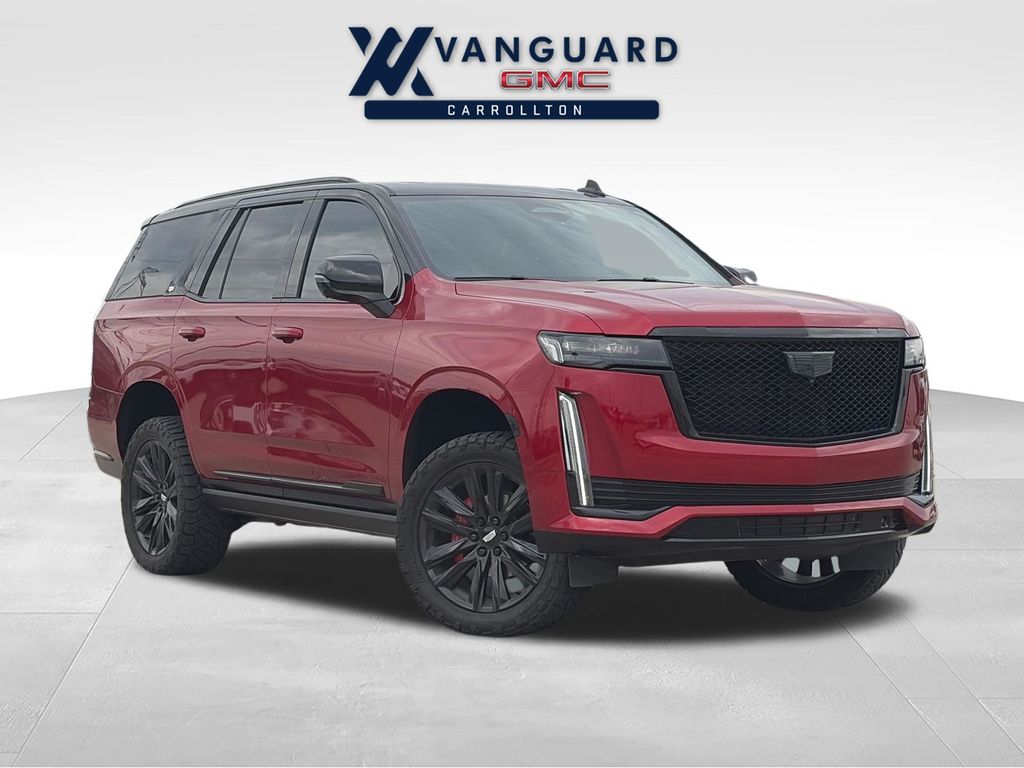 Radiant Red Tintcoat 2024 Cadillac Escalade SUV / Crossover Four-Wheel Drive Automatic