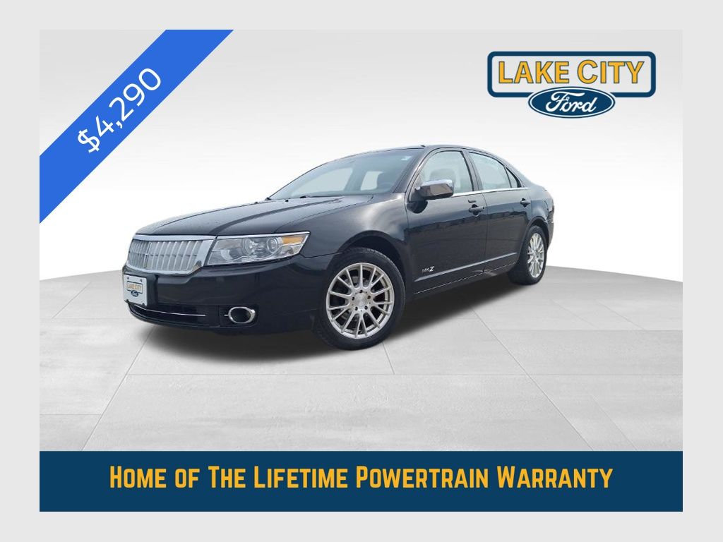 Black 2008 Lincoln MKZ AWD Sedan All-Wheel Drive 6-Speed Automatic