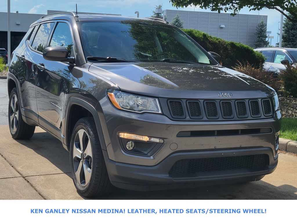 Gray (Granite Crystal Metallic Clearcoat) 2018 Jeep Compass SUV / Crossover Four-Wheel Drive 9-Speed Automatic