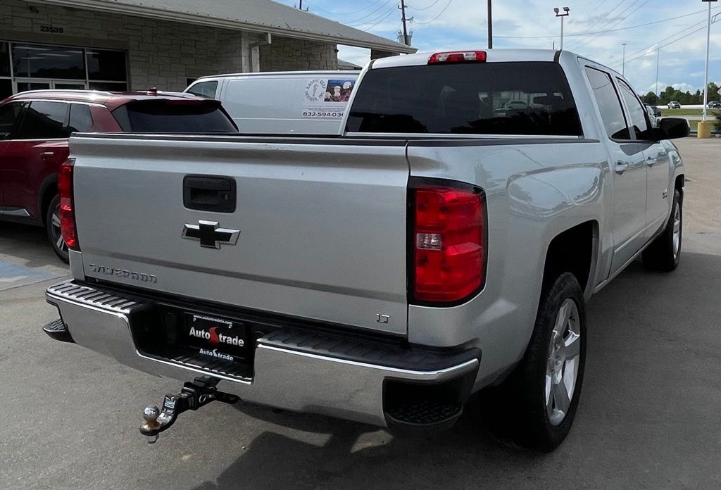 2018 Chevrolet Silverado 1500 LT Silver at Bravo Nissan