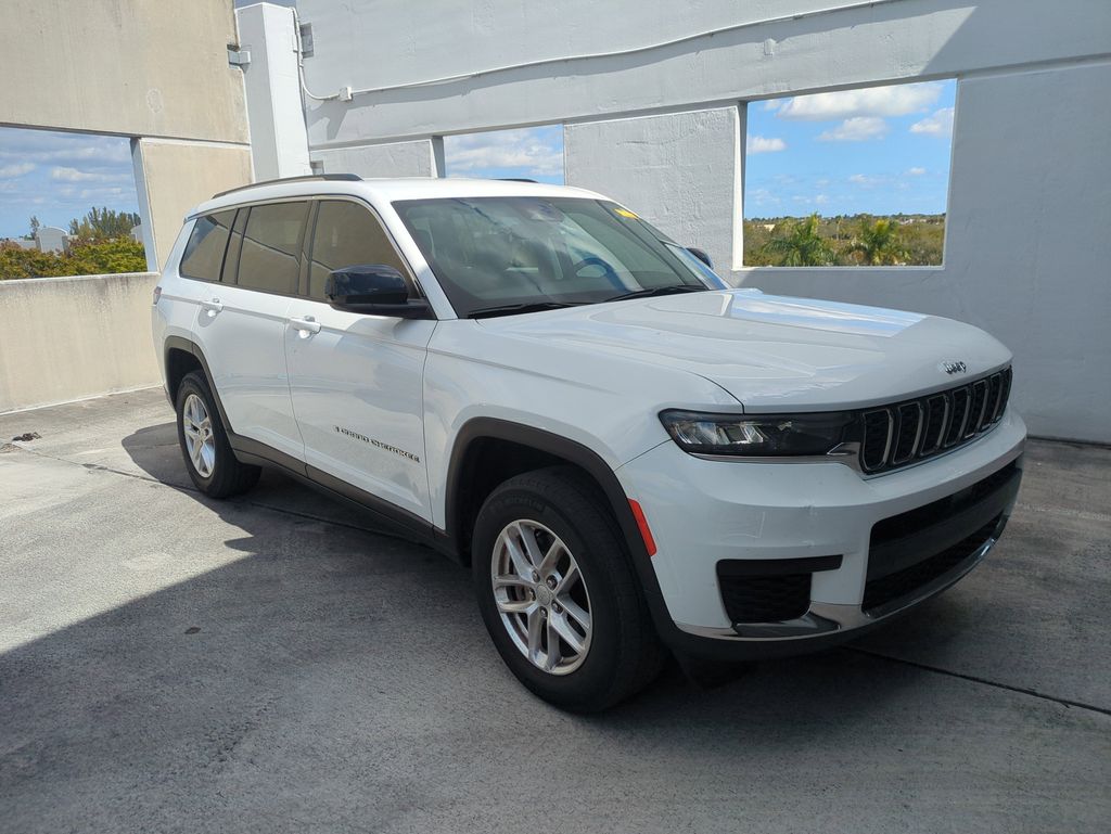 Used 2022 Jeep Grand Cherokee L Laredo with VIN 1C4RJJAG2N8631525 for sale in Tamarac, FL