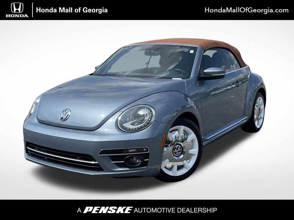 Stonewashed Blue 2019 Volkswagen Beetle Convertible Front-Wheel Drive 6-Speed Automatic