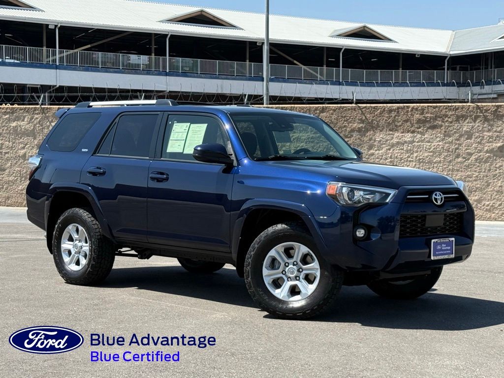 Nautical Blue Metallic 2022 Toyota 4Runner SUV / Crossover Four-Wheel Drive 5-Speed Automatic