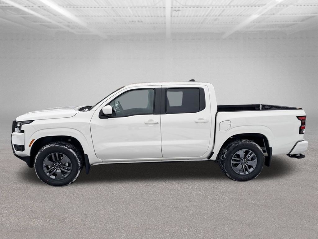 2026 Nissan Frontier SV White at John Sisson Motors