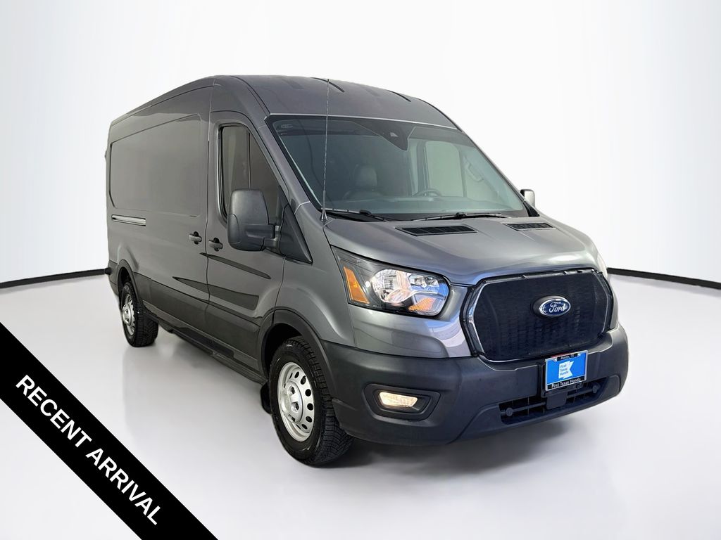 Gray Metallic 2024 Ford Transit Cargo Van All-Wheel Drive 