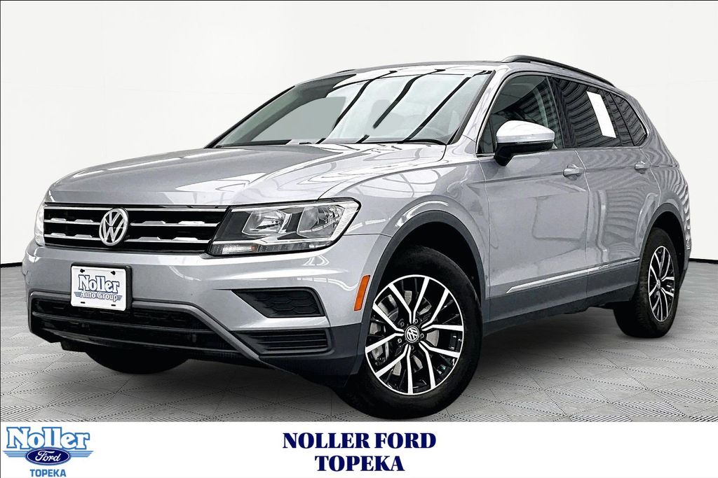 Pyrite Silver Metallic 2021 Volkswagen Tiguan SUV / Crossover All-Wheel Drive 8-Speed Automatic