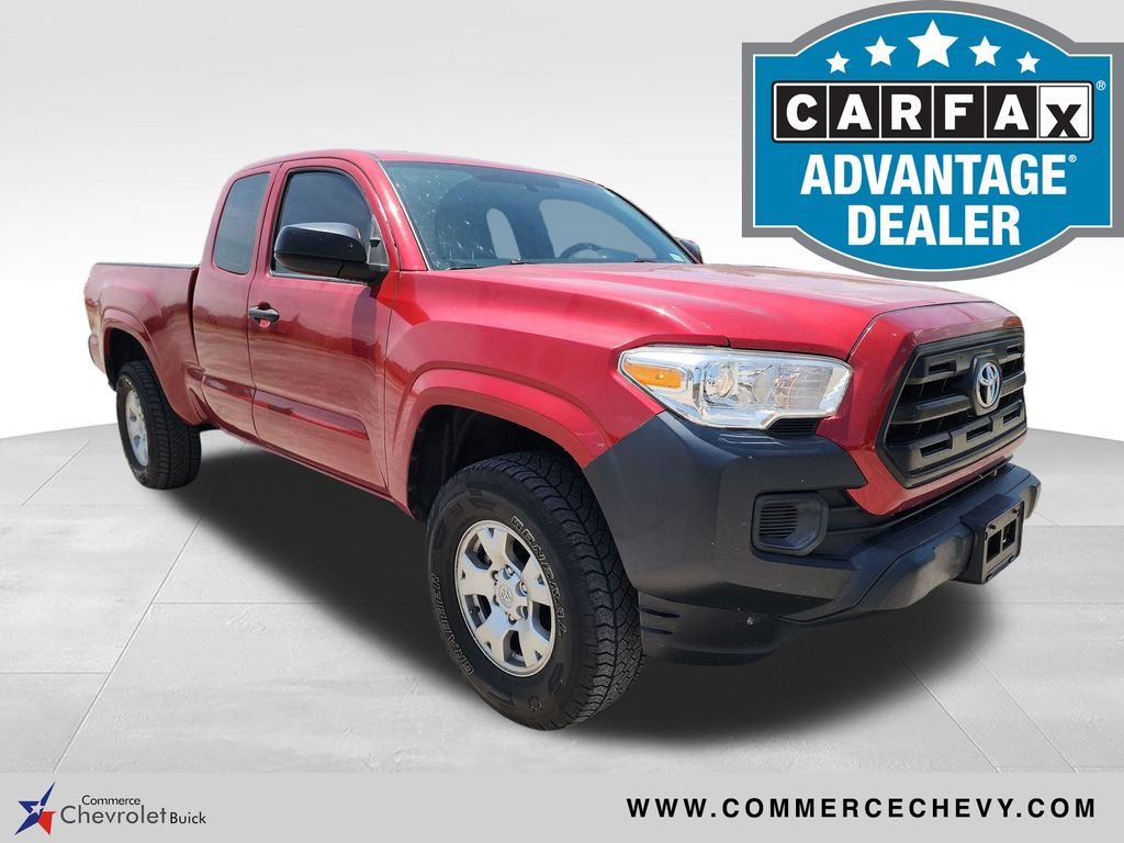 Barcelona Red Metallic 2017 Toyota Tacoma Pickup Truck 4X2 6-Speed Automatic