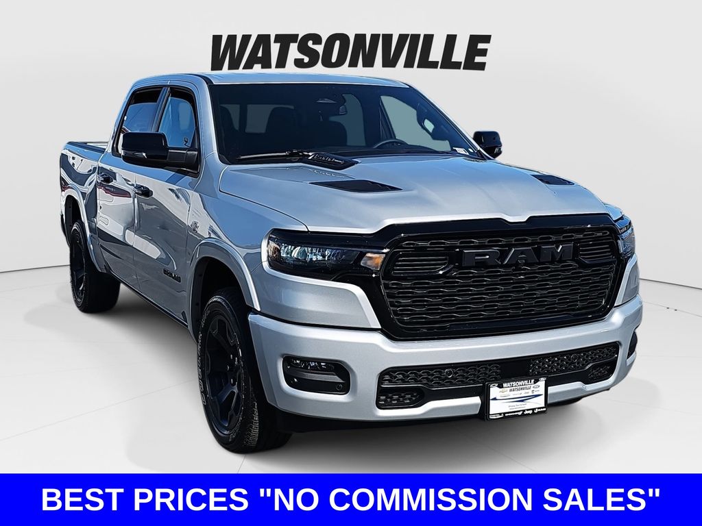 Silver Zynith 2026 RAM 1500 Pickup Truck Four-Wheel Drive 8-Speed Automatic