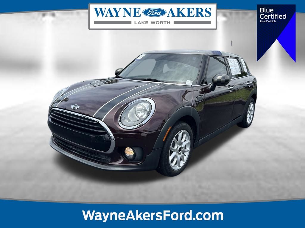 Red (Burgundy Metallic) 2017 MINI Cooper Clubman FWD Wagon Front-Wheel Drive 7-Speed Automatic