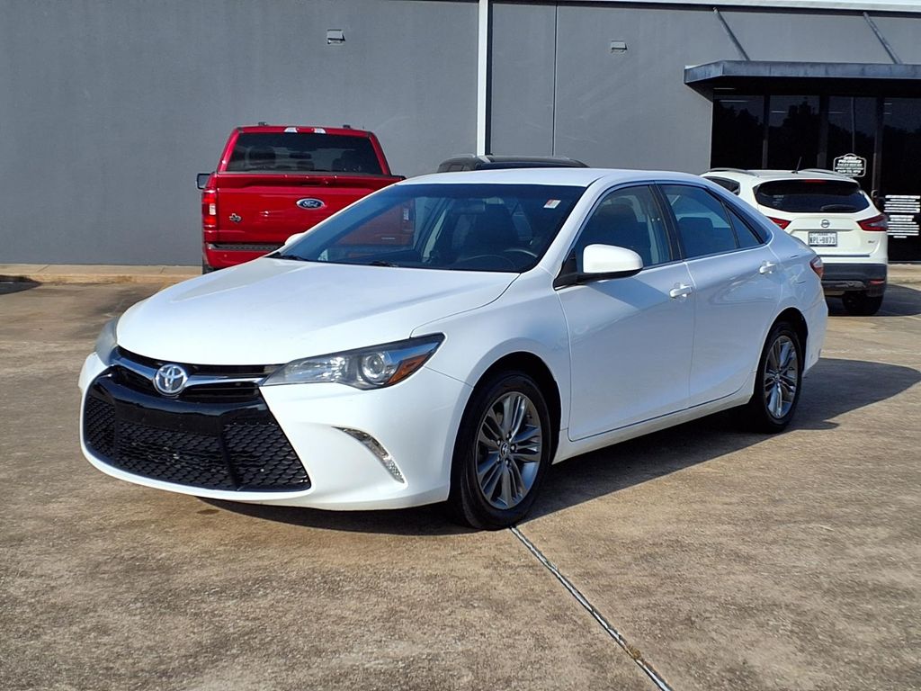 2017 Toyota Camry SE White at Monument Chevrolet
