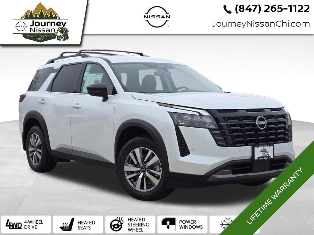 Everest White Pearl Tricoat 2026 Nissan Pathfinder SUV / Crossover All-Wheel Drive 9-Speed Automatic