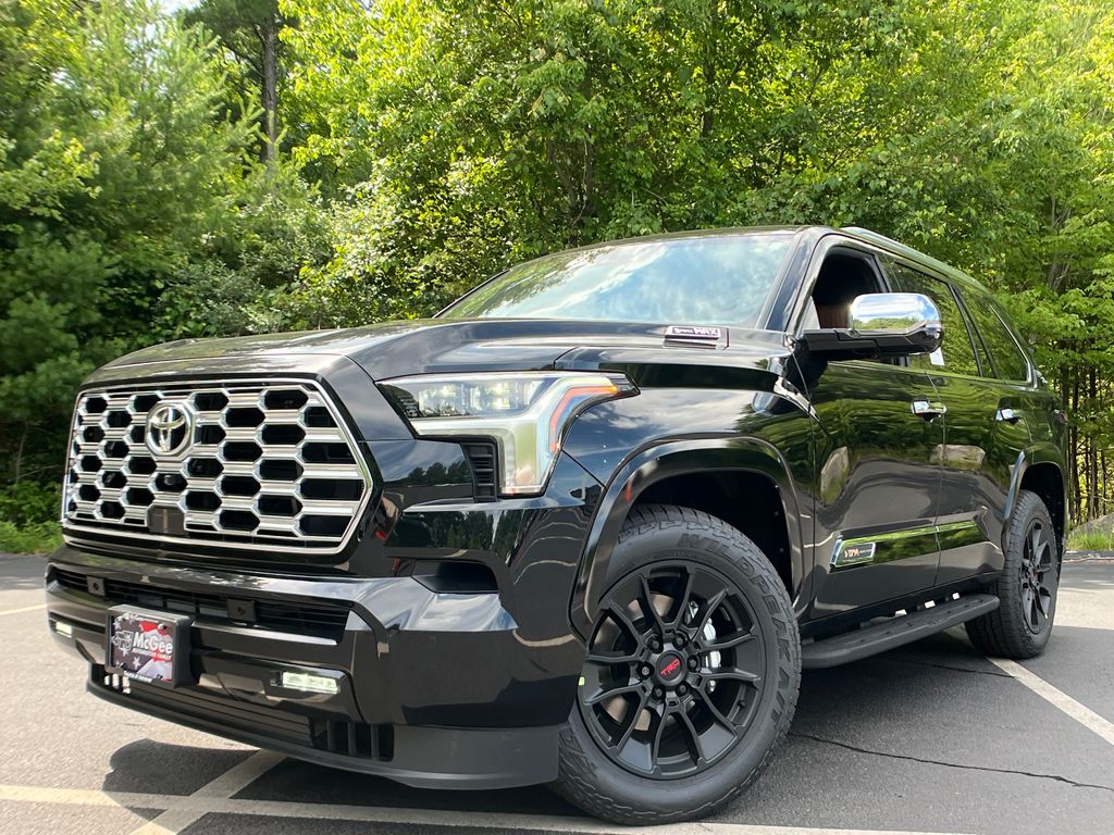 Midnight Black Metallic 2026 Toyota Sequoia SUV / Crossover Four-Wheel Drive Automatic