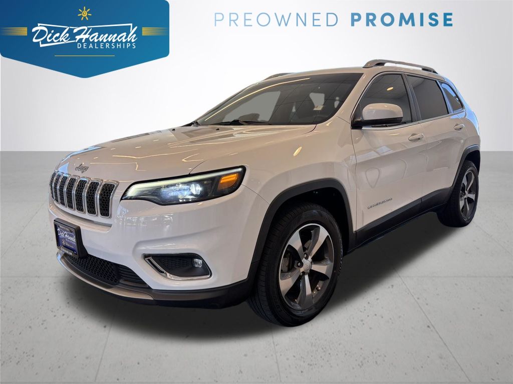 Bright White Clearcoat 2019 Jeep Cherokee SUV / Crossover Four-Wheel Drive 9-Speed Automatic
