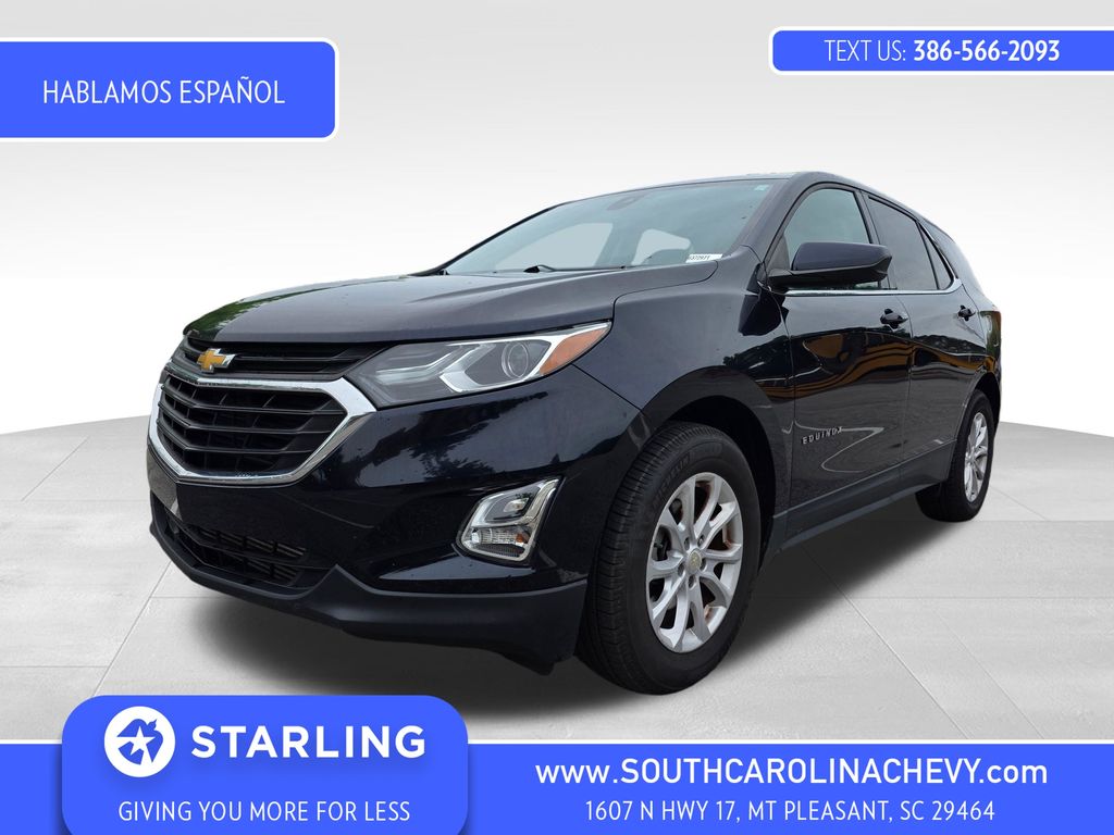 Midnight Blue Metallic 2020 Chevrolet Equinox 1.5T LT FWD SUV / Crossover Front-Wheel Drive 6-Speed Automatic Overdrive