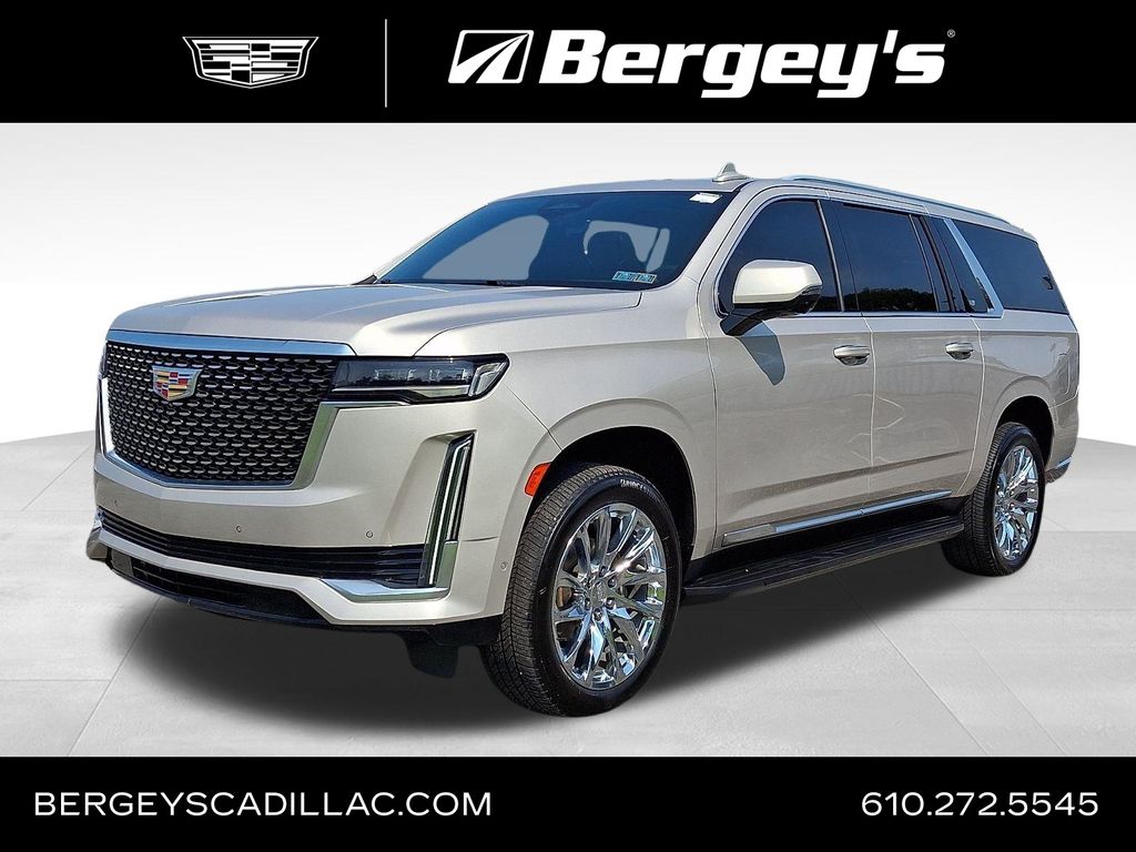 Sandstone Metallic 2021 Cadillac Escalade ESV SUV / Crossover Four-Wheel Drive 