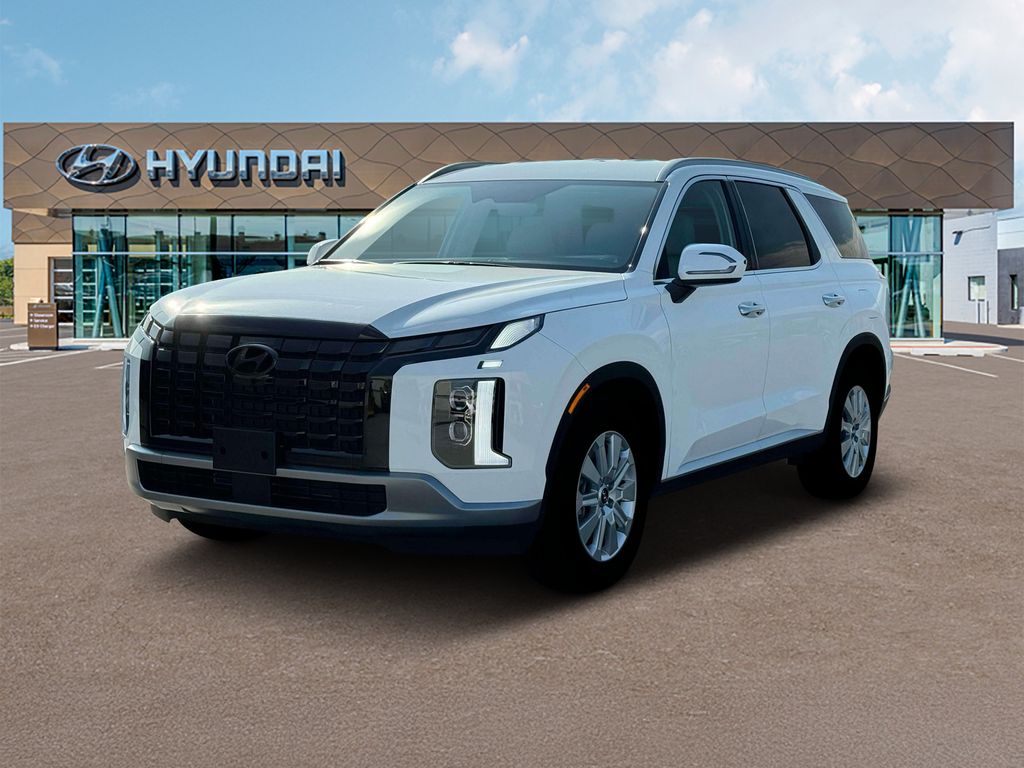 Hyper White 2025 Hyundai Palisade SUV / Crossover Front-Wheel Drive 8-Speed Automatic