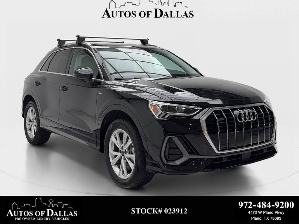 Black 2024 Audi Q3 SUV / Crossover All-Wheel Drive 8-Speed Automatic