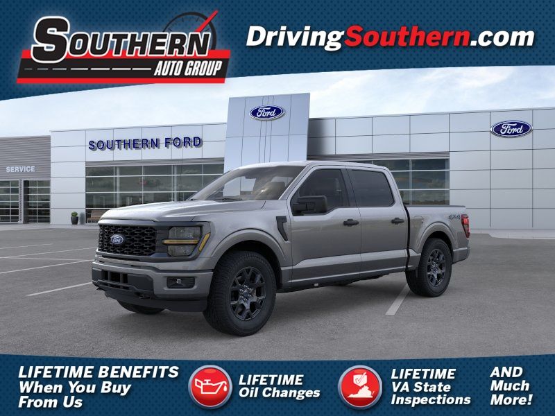 Gray Metallic 2026 Ford F-150 Pickup Truck Four-Wheel Drive Automatic