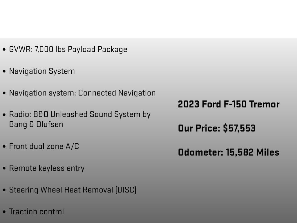 2023 Ford F-150 Tremor - 5