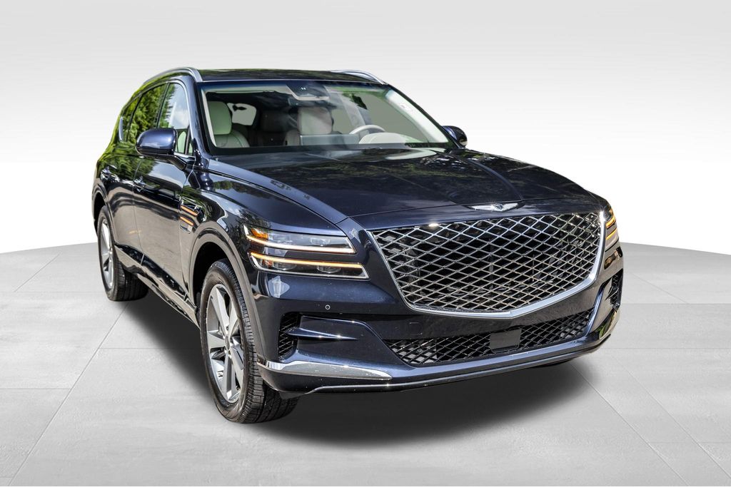 Capri Blue 2024 Genesis GV80 SUV / Crossover All-Wheel Drive 8-Speed Automatic