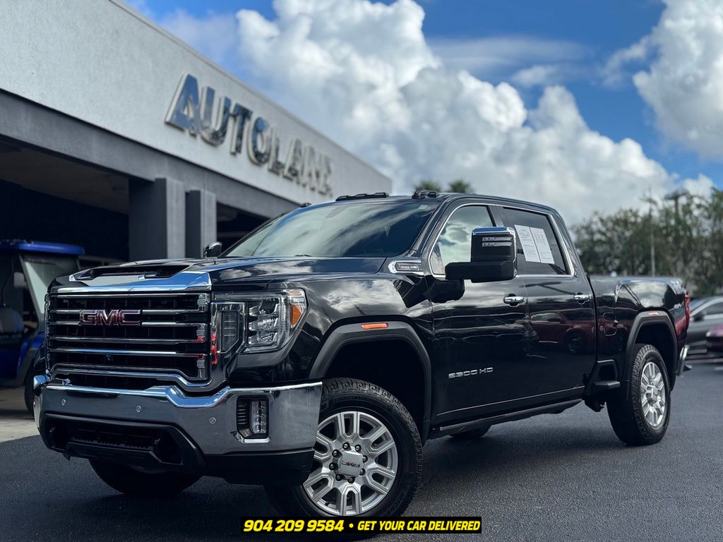 Onyx Black 2022 GMC Sierra 2500HD Pickup Truck Four-Wheel Drive 6-Speed Automatic