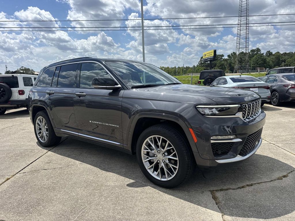 Baltic Gray Metallic Clearcoat 2025 Jeep Grand Cherokee SUV / Crossover Four-Wheel Drive 8-Speed Automatic