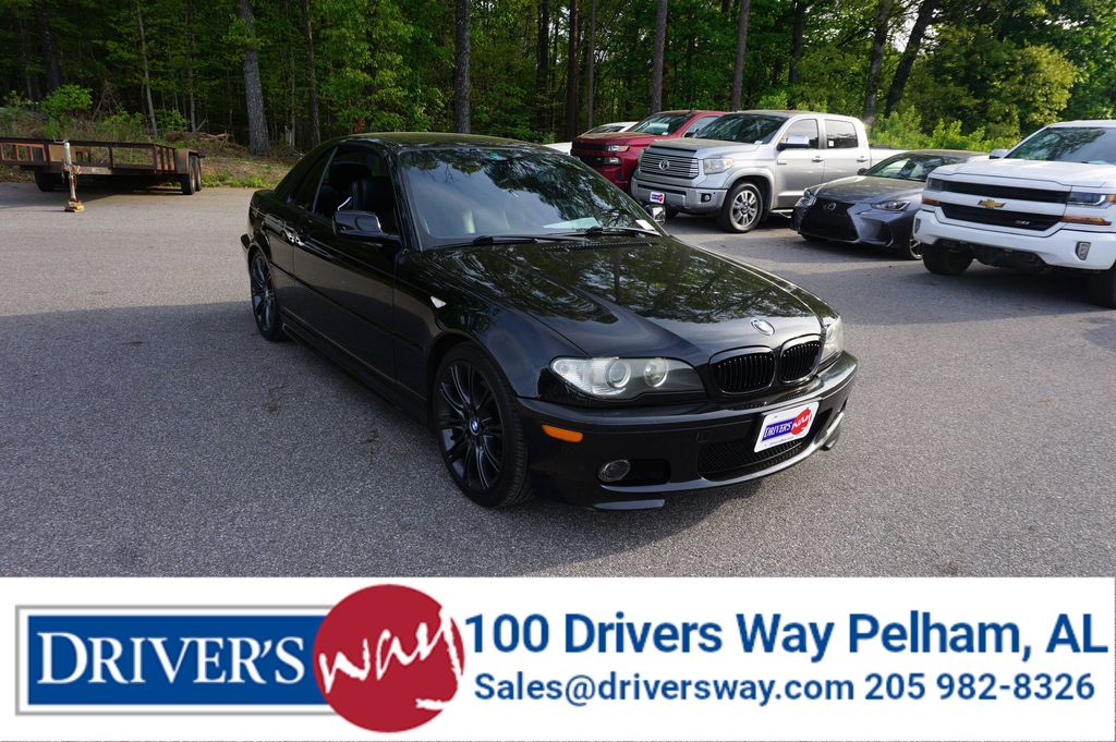 Black 2005 BMW 3 Series 330Ci Convertible RWD Convertible Rear-Wheel Drive Automatic