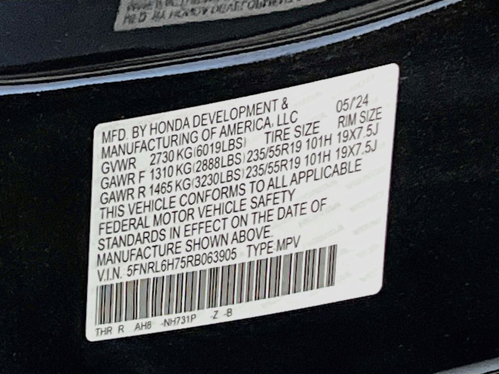 Used 2024 Black Honda Sport image 33