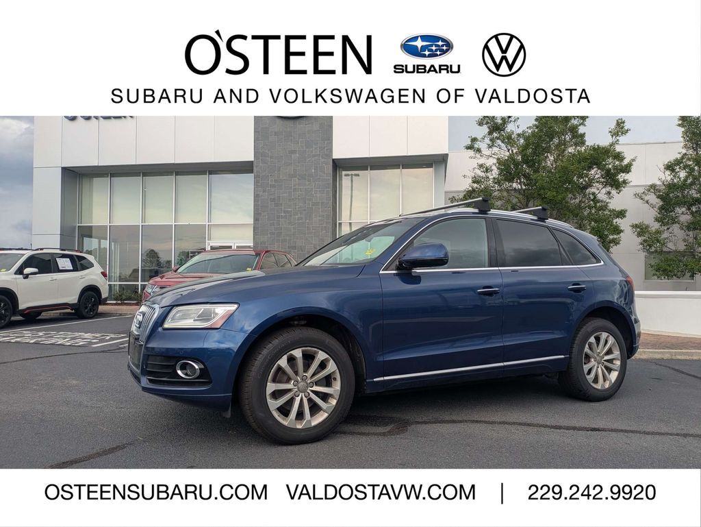 White 2015 Audi Q5 SUV / Crossover All-Wheel Drive 8-Speed Automatic