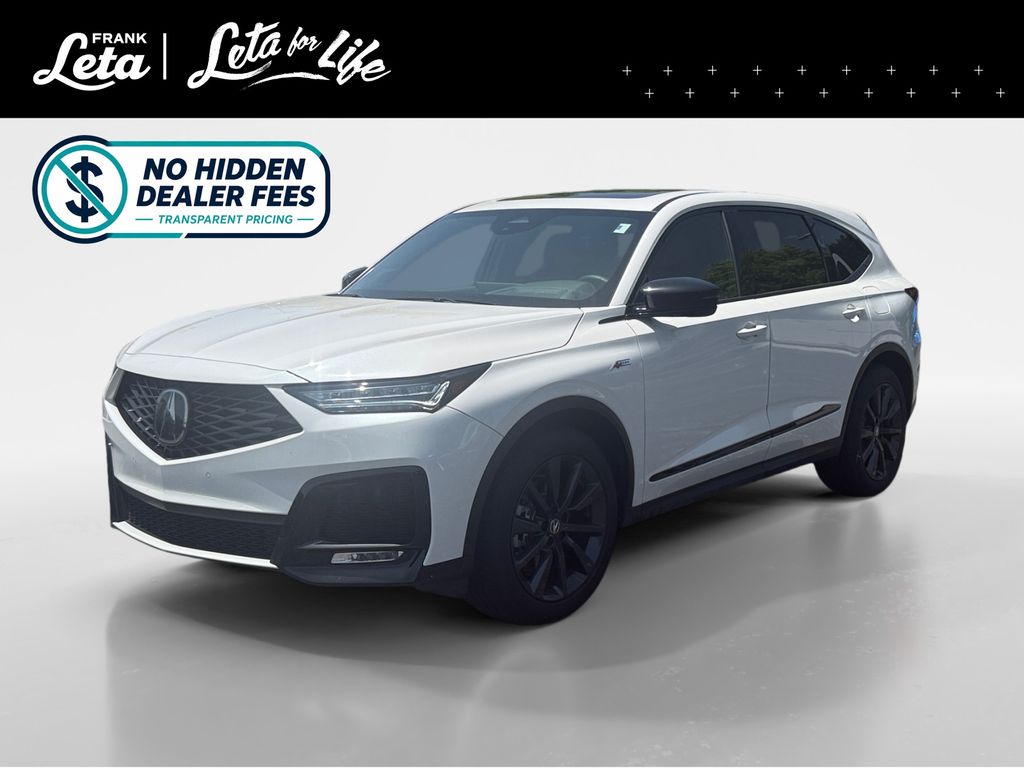 Platinum White Pearl 2026 Acura MDX SUV / Crossover All-Wheel Drive Automatic