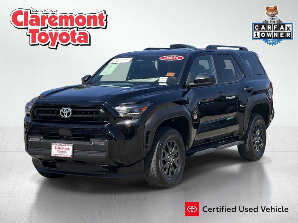 Black 2025 Toyota 4Runner SUV / Crossover Four-Wheel Drive 8-Speed Automatic