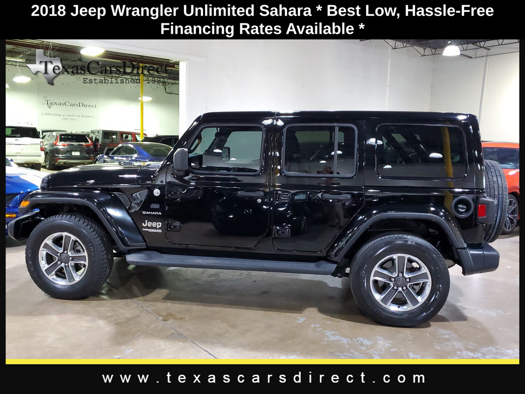 2018 Jeep Wrangler Unlimited Sahara 13