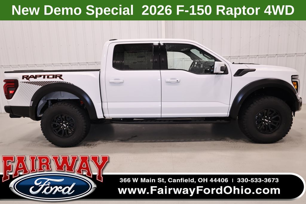 Oxford White 2026 Ford F-150 Pickup Truck Four-Wheel Drive Automatic