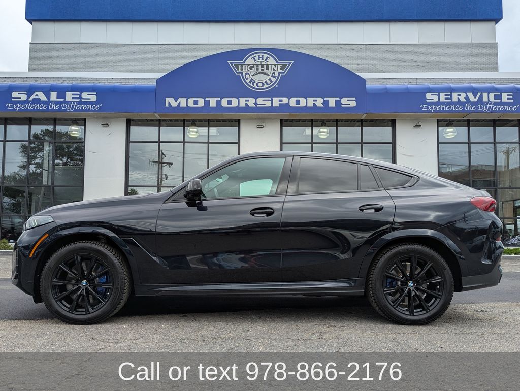 Carbon Black Metallic 2025 BMW X6 SUV / Crossover All-Wheel Drive 8-Speed Automatic