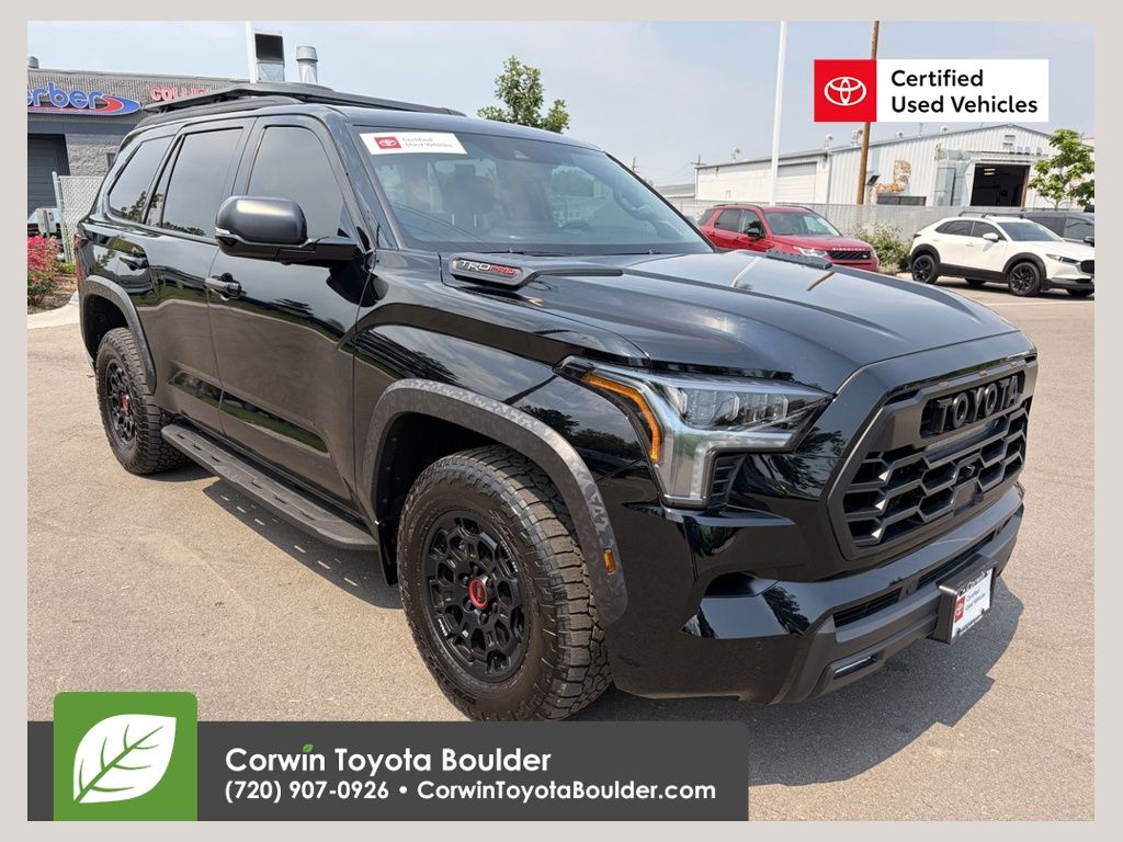 Midnight Black Metallic 2026 Toyota Sequoia SUV / Crossover Four-Wheel Drive Automatic