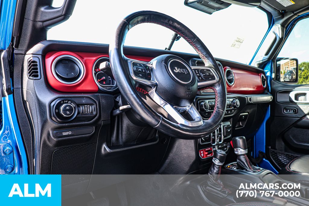 Used 2021 Blue Jeep Rubicon image 24