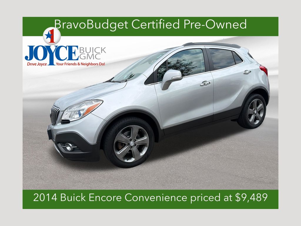 Quicksilver Metallic 2014 Buick Encore SUV / Crossover Front-Wheel Drive 6-Speed Automatic
