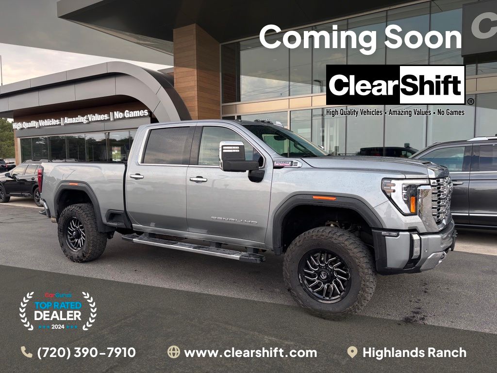Sterling Metallic 2024 GMC Sierra 3500HD Pickup Truck Four-Wheel Drive Automatic