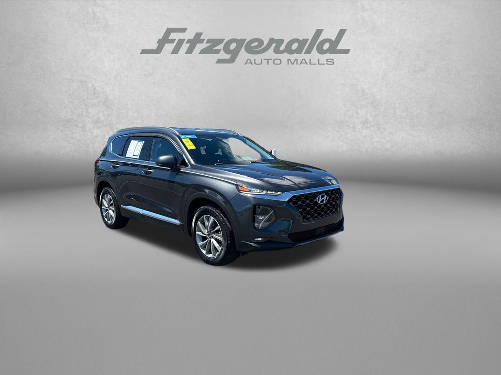 Portofino Gray 2020 Hyundai Santa Fe SUV / Crossover All-Wheel Drive 8-Speed Automatic